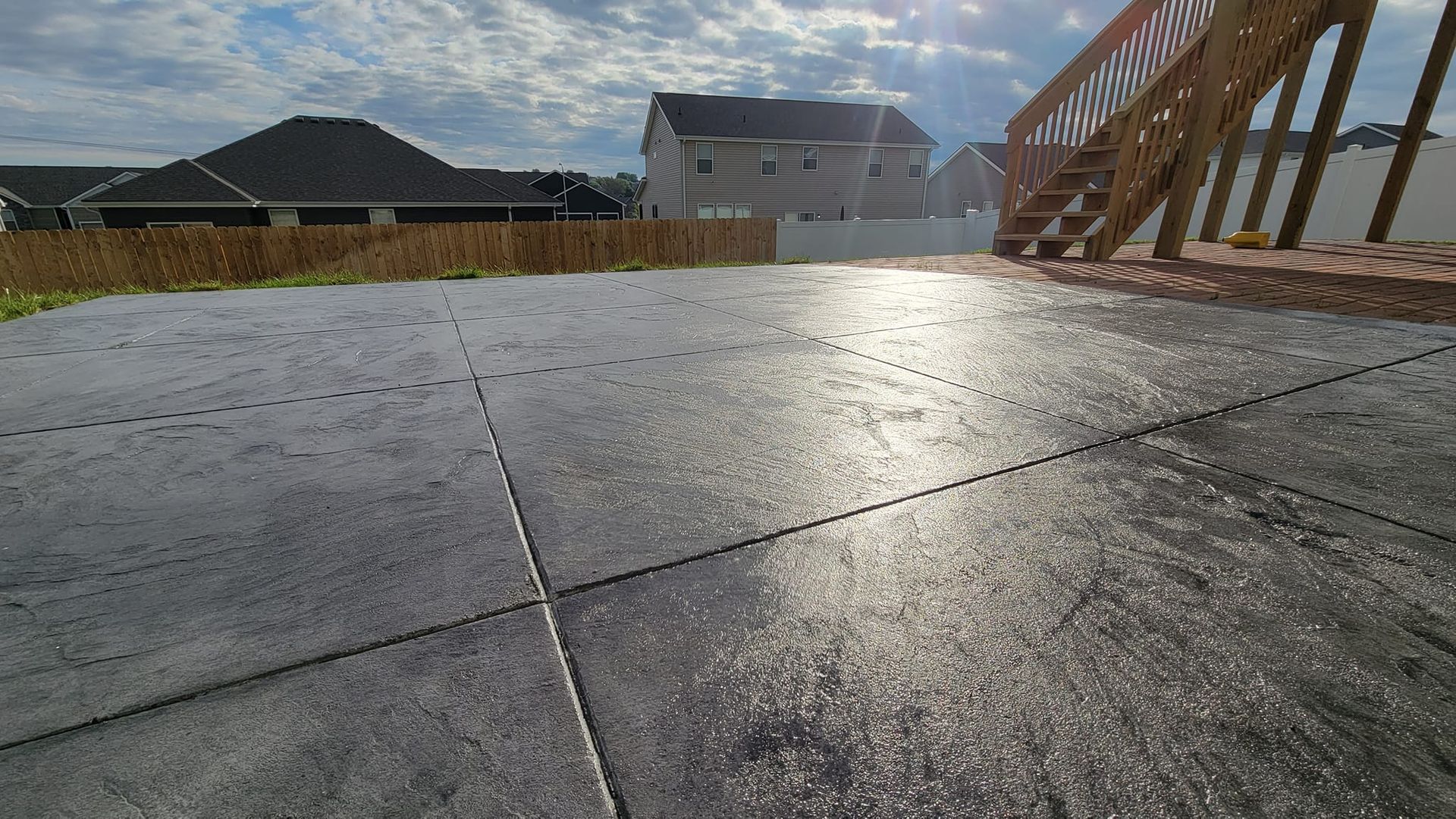 Patio - Stamped Concrete