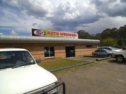 A Close Up Of A Boat With A Piece Of Wood Sticking Out Of It — Old Bar Wreckers In Glenthorne, NSW