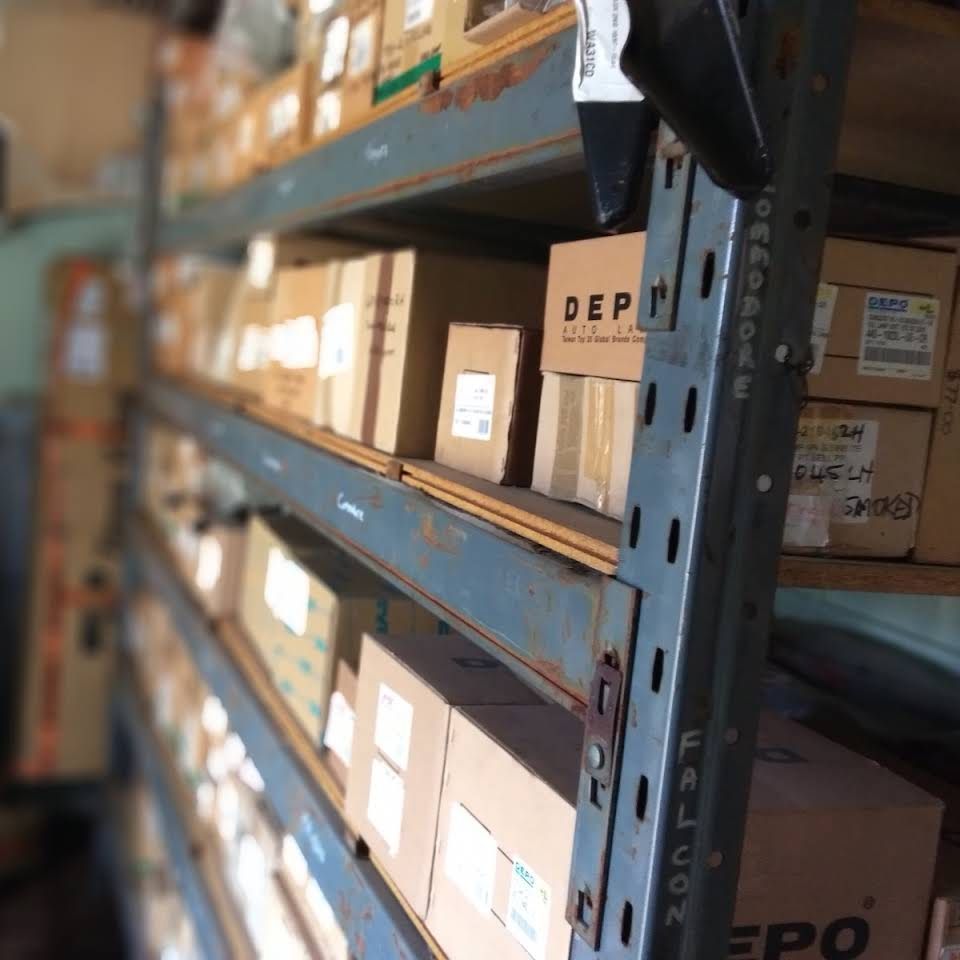 A Car With A Damaged Side Is Parked On The Side Of The Road — Old Bar Wreckers In Gloucester, NSW