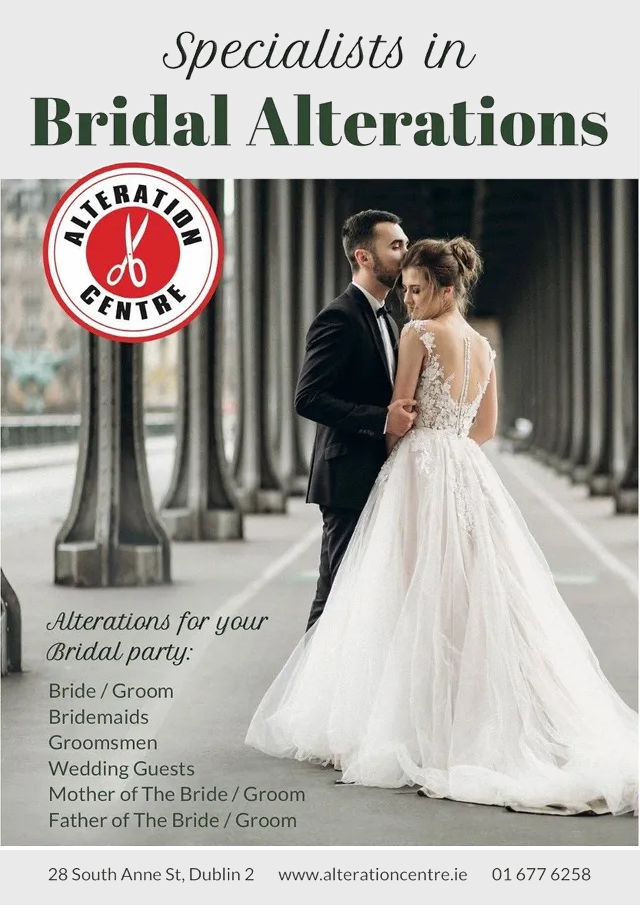 Wedding Dress Alterations & Fittings in Dublin