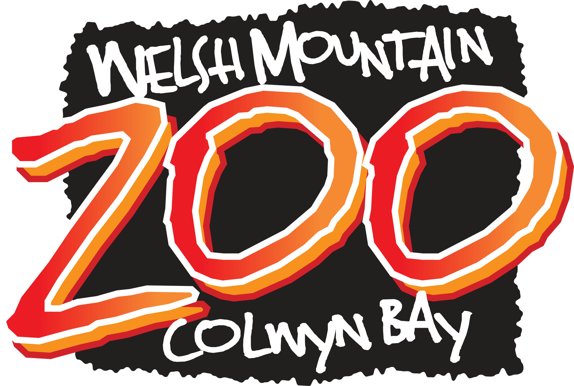 a logo for welsh mountain zoo in colwyn bay