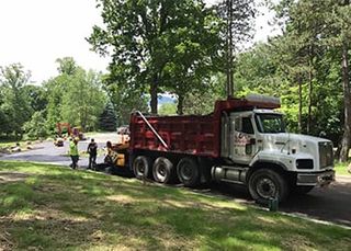 Service Truck — Commercial Paving in Brewster, NY