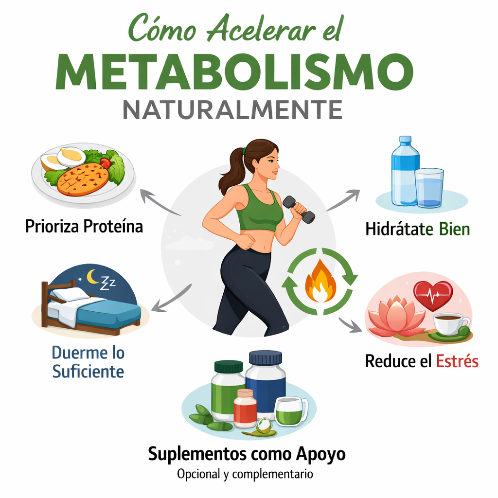 Como mejorar el metabolismo naturalmente