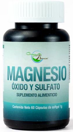 Pastillas de Magnesio Oxido y Sulfato