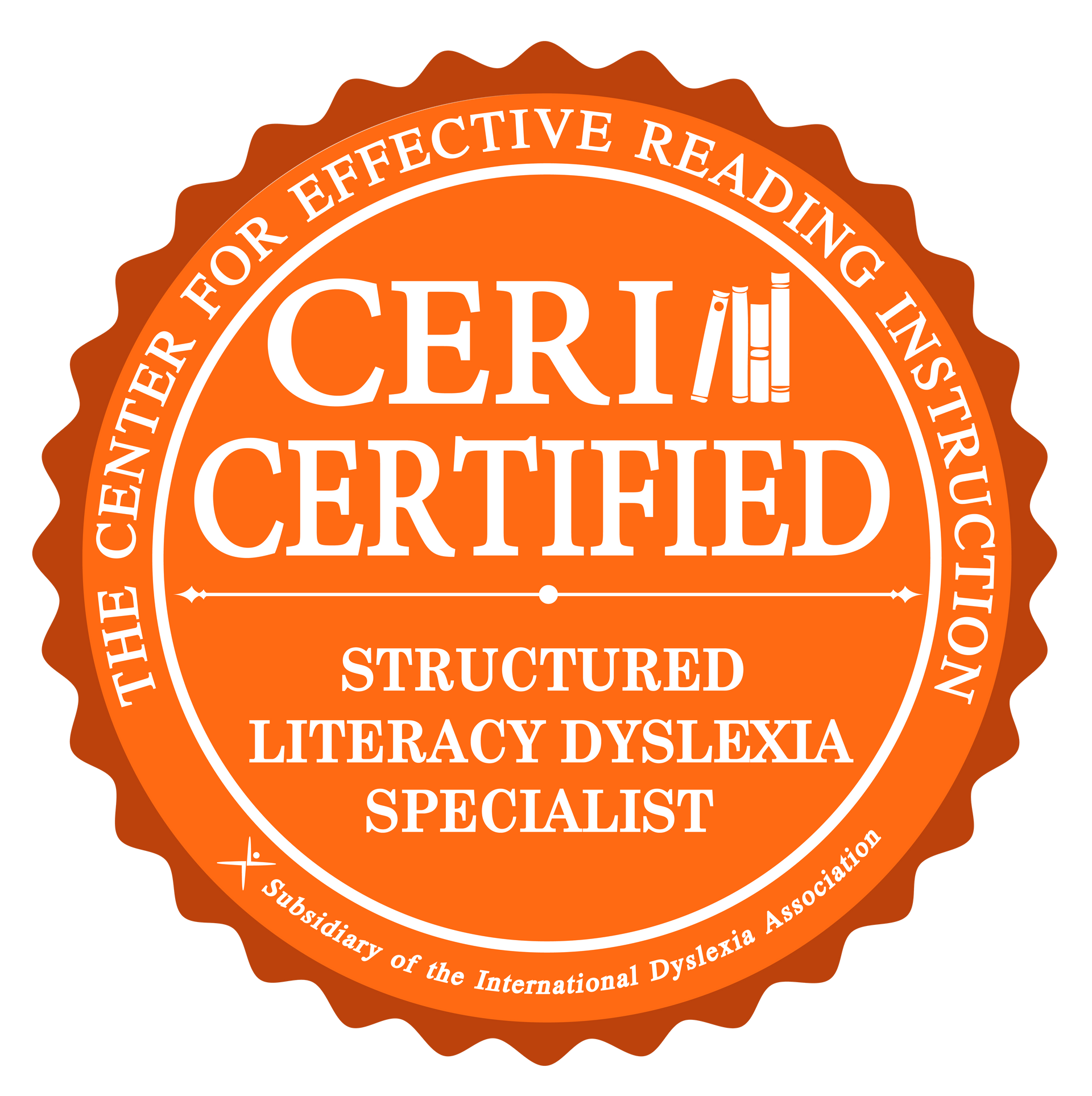 The center for effective reading instruction certifies structured literacy dyslexia specialists-- APRIL MURPHY