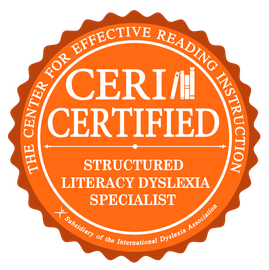 The center for effective reading instruction certifies structured literacy dyslexia specialists-- APRIL MURPHY
