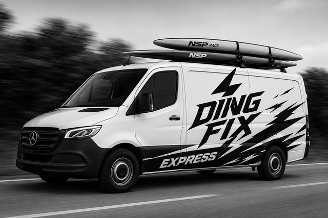 Express surfboard repair