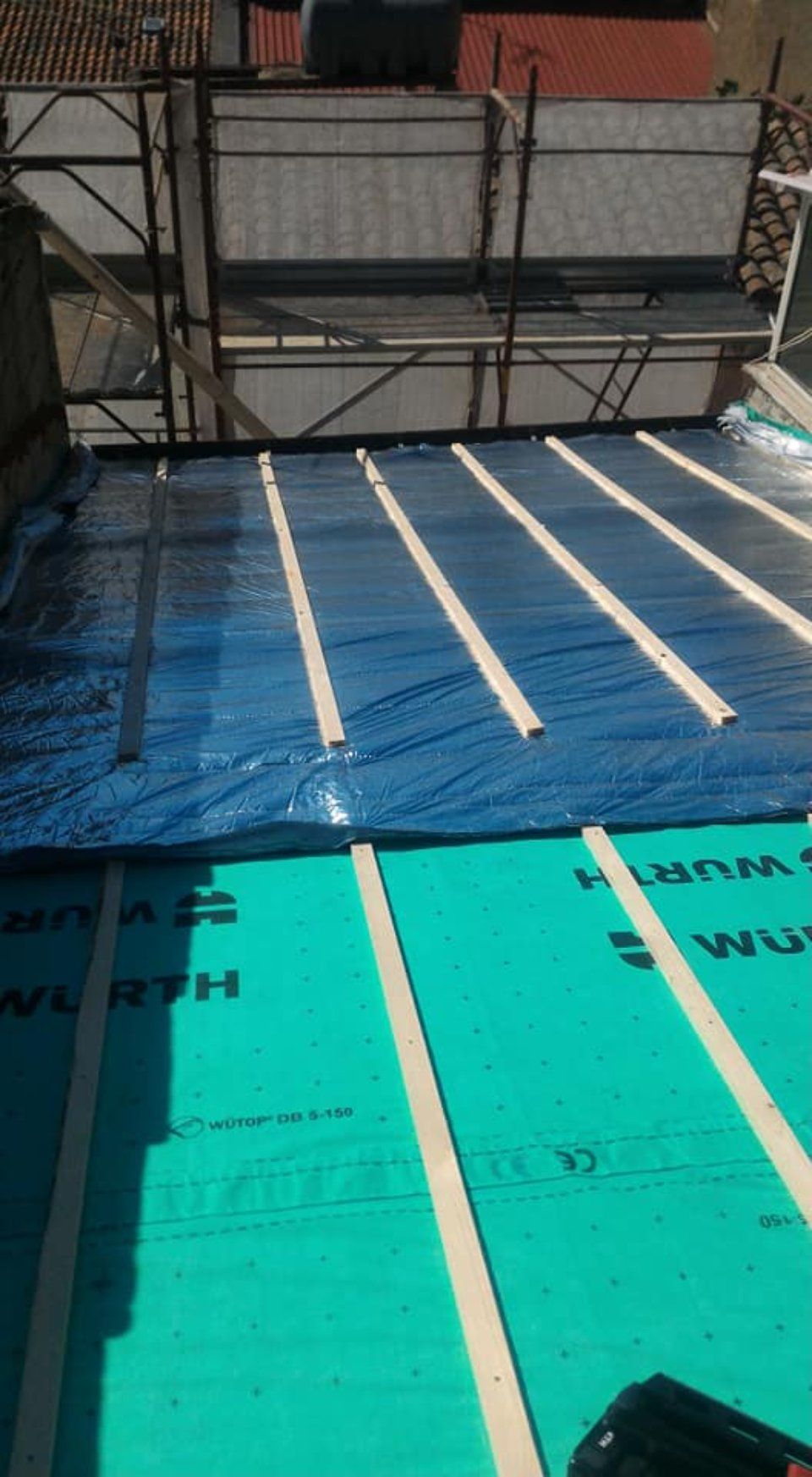 copertura in un condominio