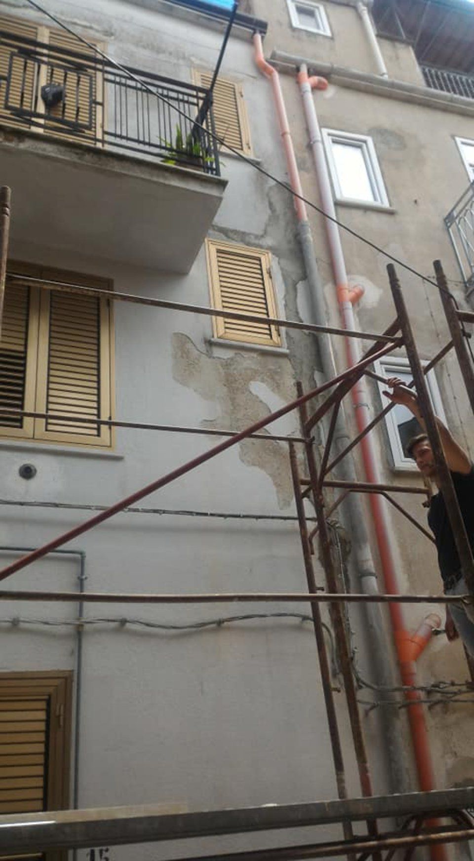 manutenzione prospetto palazzina