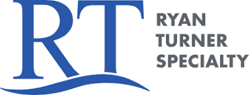 The logo for ryan turner specialty is blue and white.