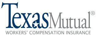 The logo for texas mutual workers ' compensation insurance