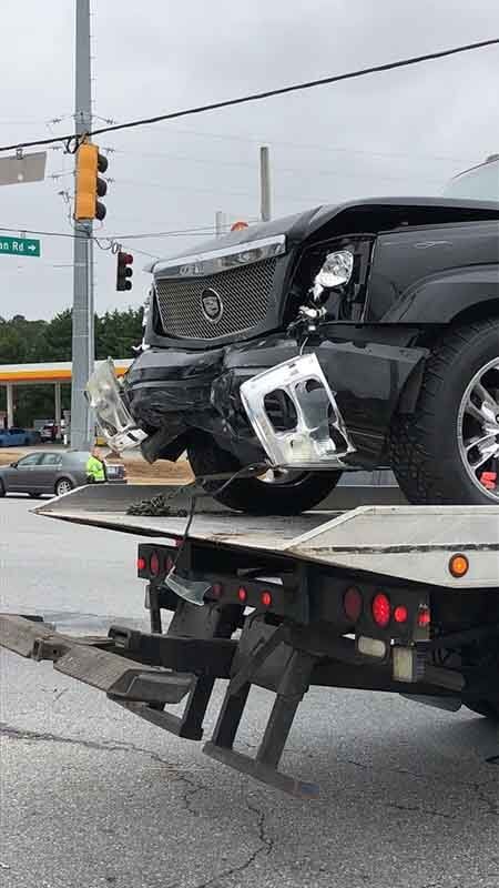 Case Studies — Car Wrecked in Stairway in Greenville, SC