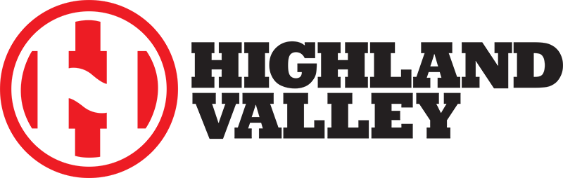 A red circular logo with a white stylized 