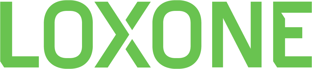 The Loxone brand logo, featuring the word 