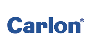 The Carlon brand logo in blue text on a white background.