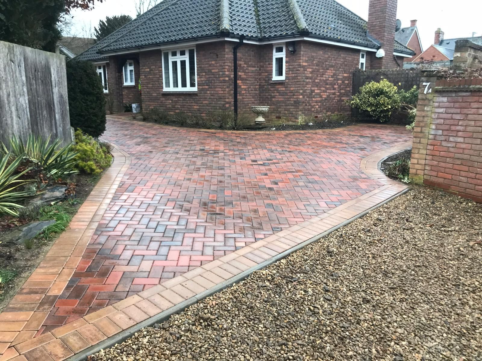 Bedford block paving driveway specialists Quality Paving install quality driveways and patios in Bedford and surrounding areas