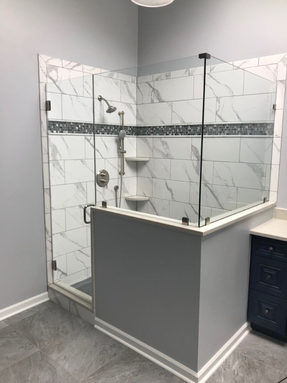 Residential Shower Enclosure Glass Installation