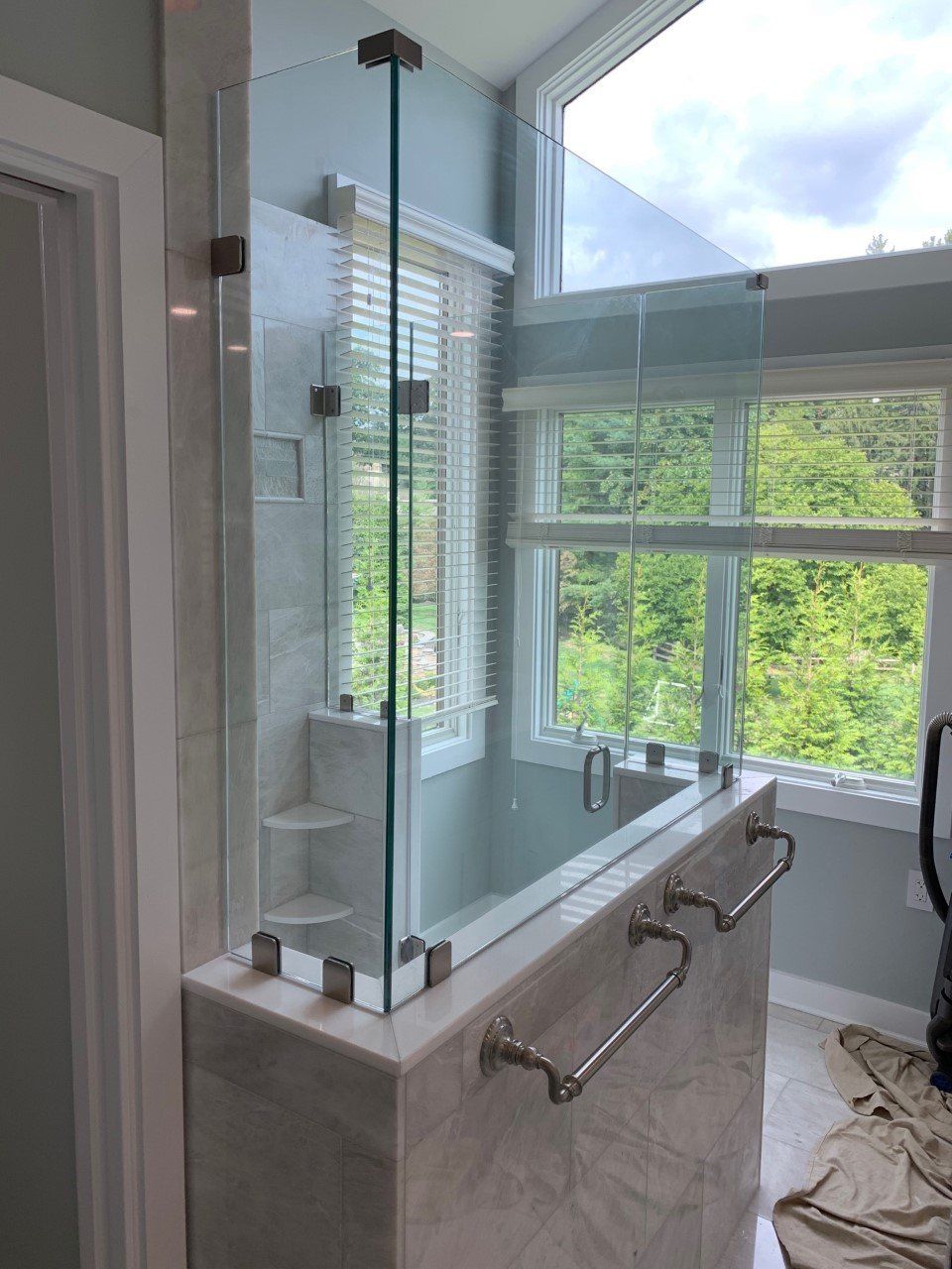 Residential Shower Glass Installation