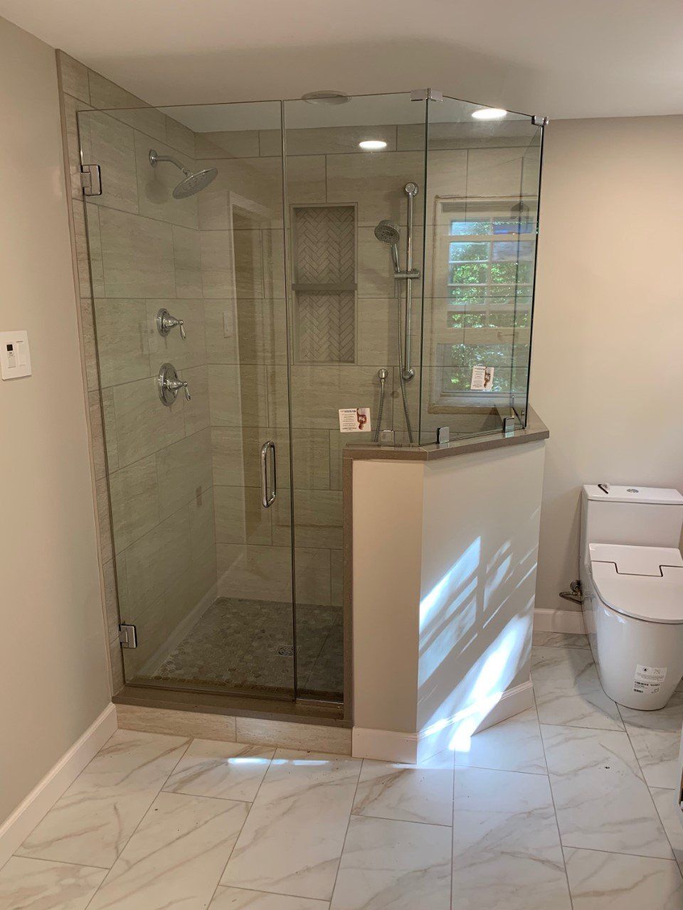 Residential Shower Glass Installation