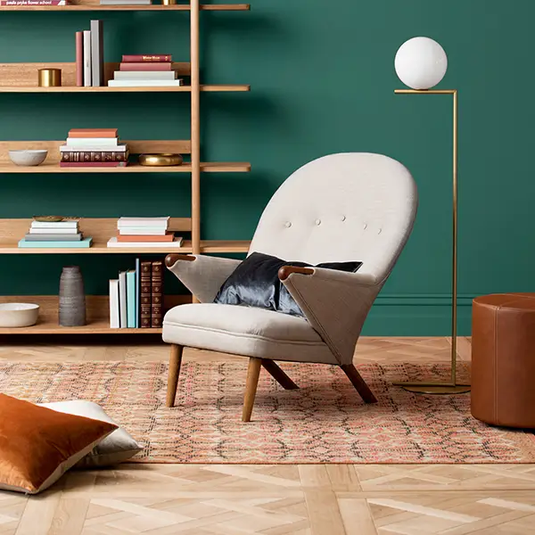 Cozy Living Room With Cream Armchair — GV painting in Shepparton, VIC