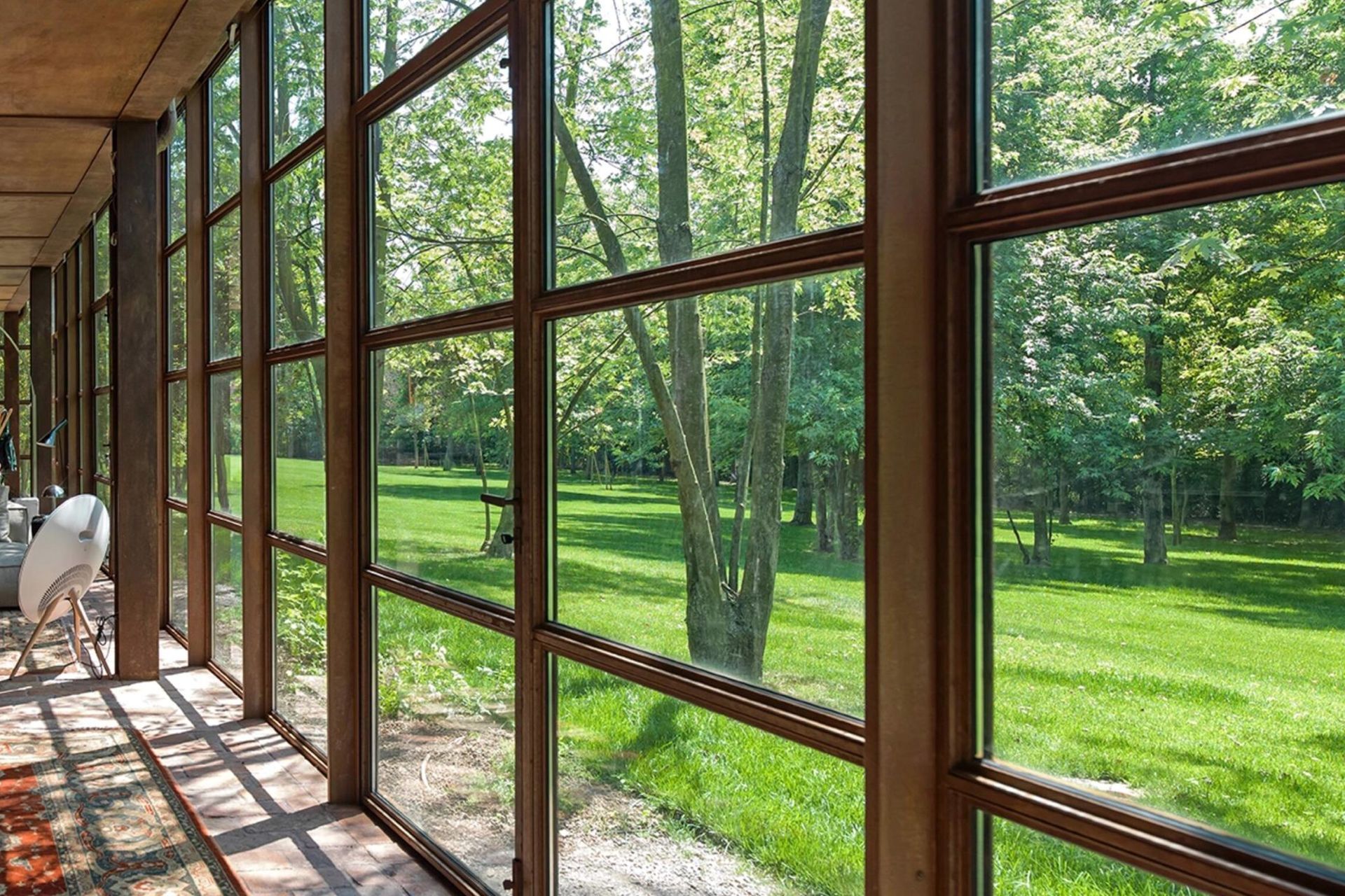 serramenti in acciaio corten