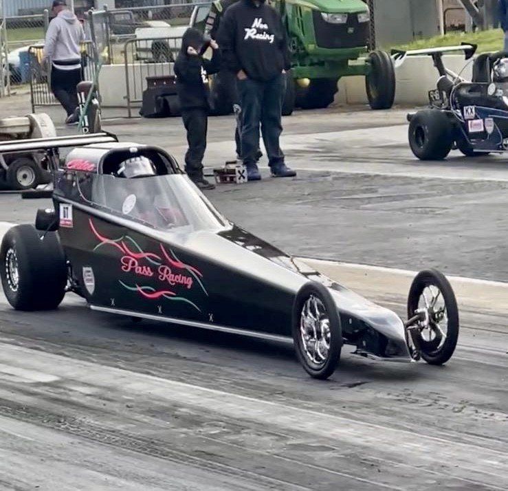 A Race Car with the Word Pass Racing — Smyrna, GA — All Pro Transmission