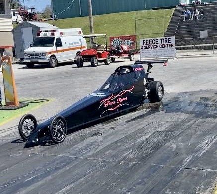 A Dragster is Parked on the Side of a Race Track — Smyrna, GA — All Pro Transmission