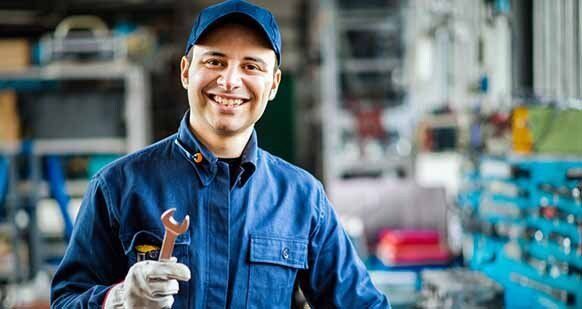 Auto Mechanic Smiling — Mechanic in Caloundra, QLD