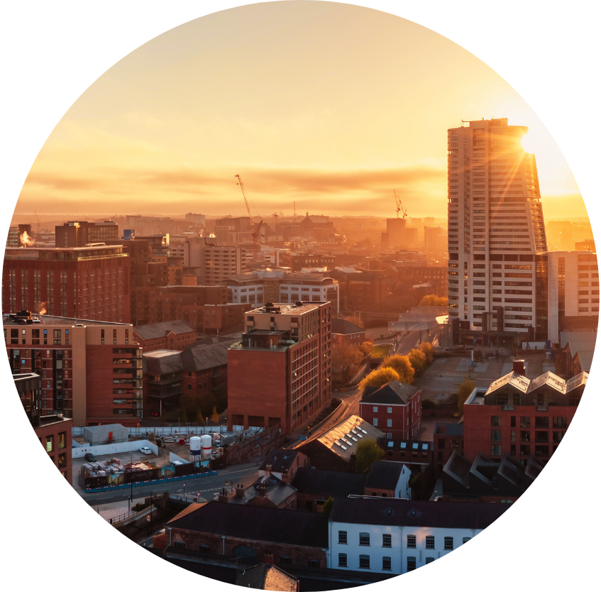 Leeds skyline