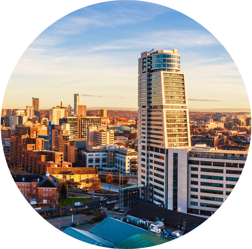 Leeds skyline