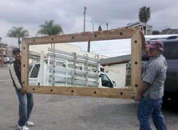 Delivery of a Custom Mirror Project - Mirrors in Long Beach, CA Glass Repair by Fast Glass of  Long Beach
