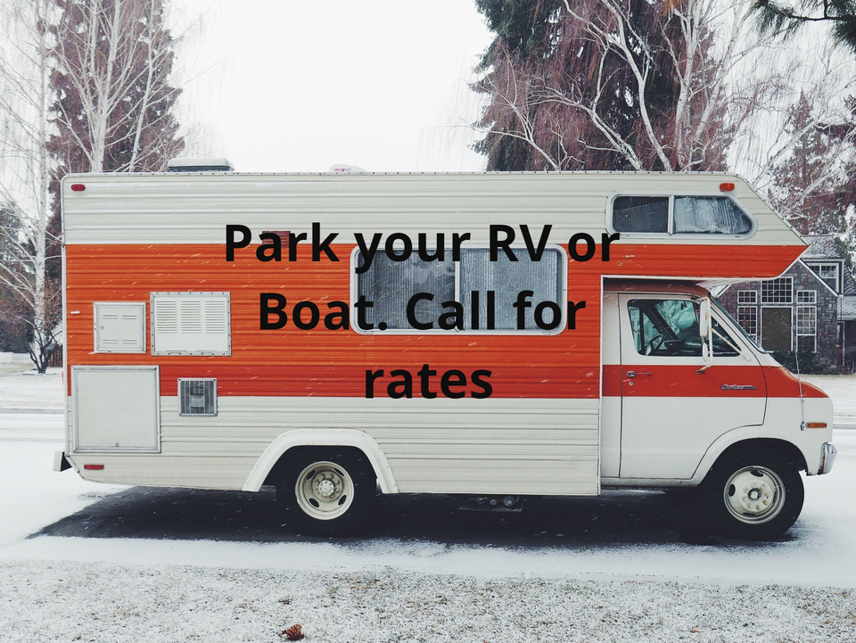 Park your boat or RV