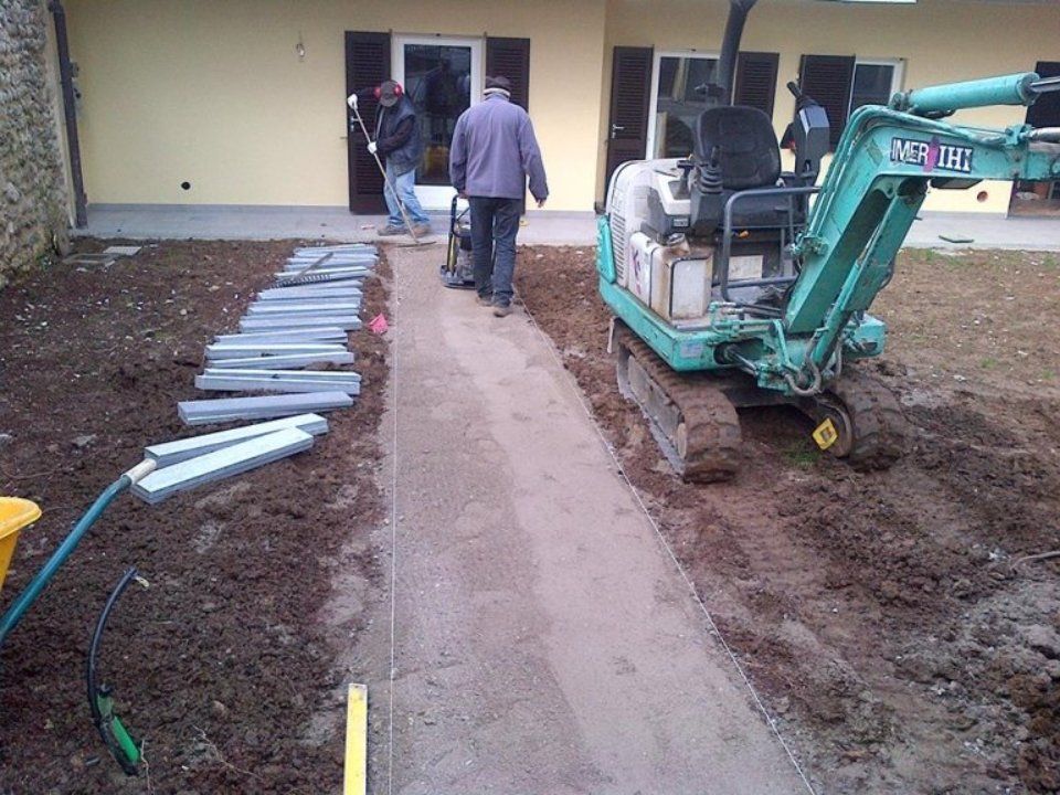 Realizzazione vialetto