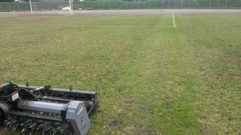 Campo da calcio e macchinario 2