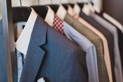 Range of men formal wear in Edinburgh