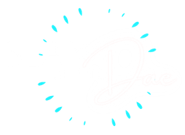 Teal teardrop shapes rotating in a circle.