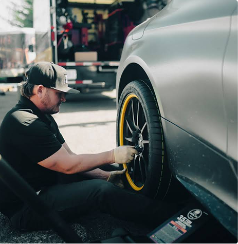 Changing tire | Hangar Unlimited Auto Care & Tires