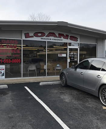 A personal loans store front in Clarksville, TN