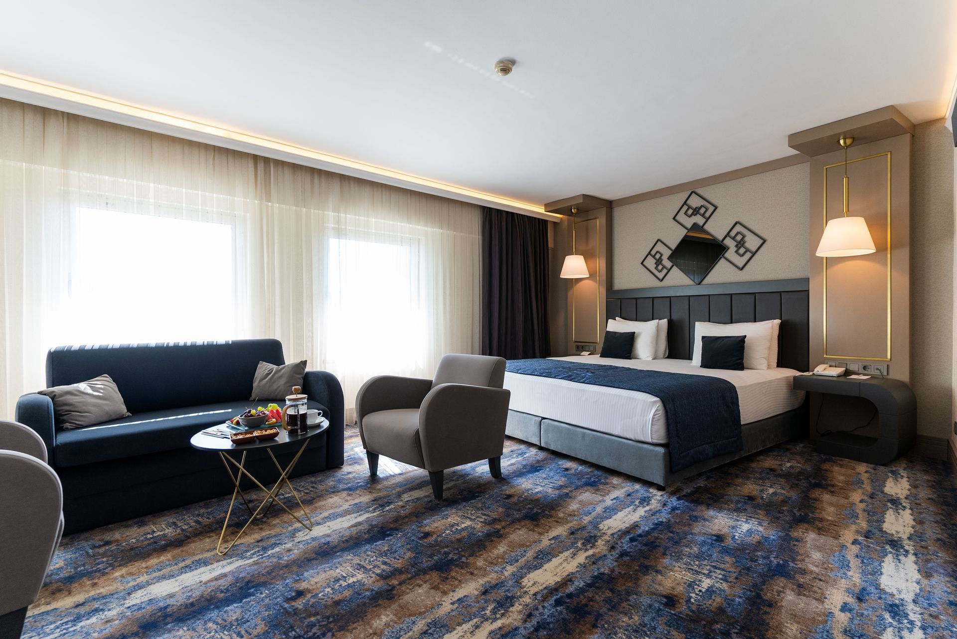 ankara plaza hotel, rooms