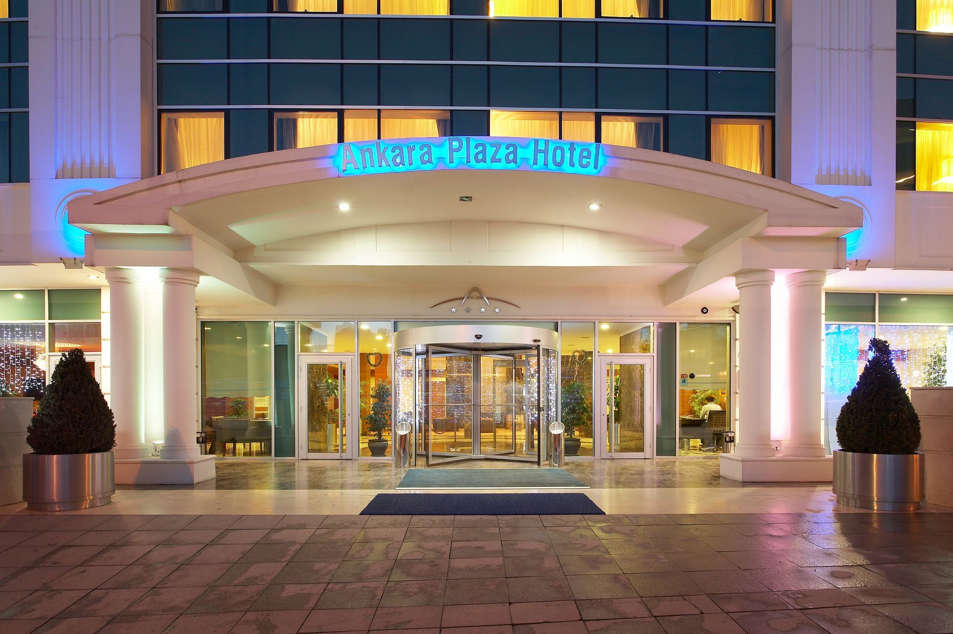 ankara plaza hotel giriş