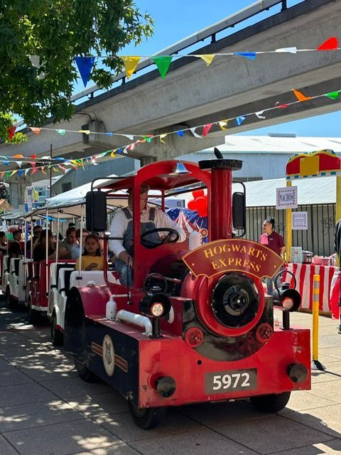 Red Train | Stockton, CA - Butterfly-Express
