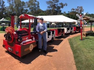 Red Train | Stockton, CA - Butterfly-Express