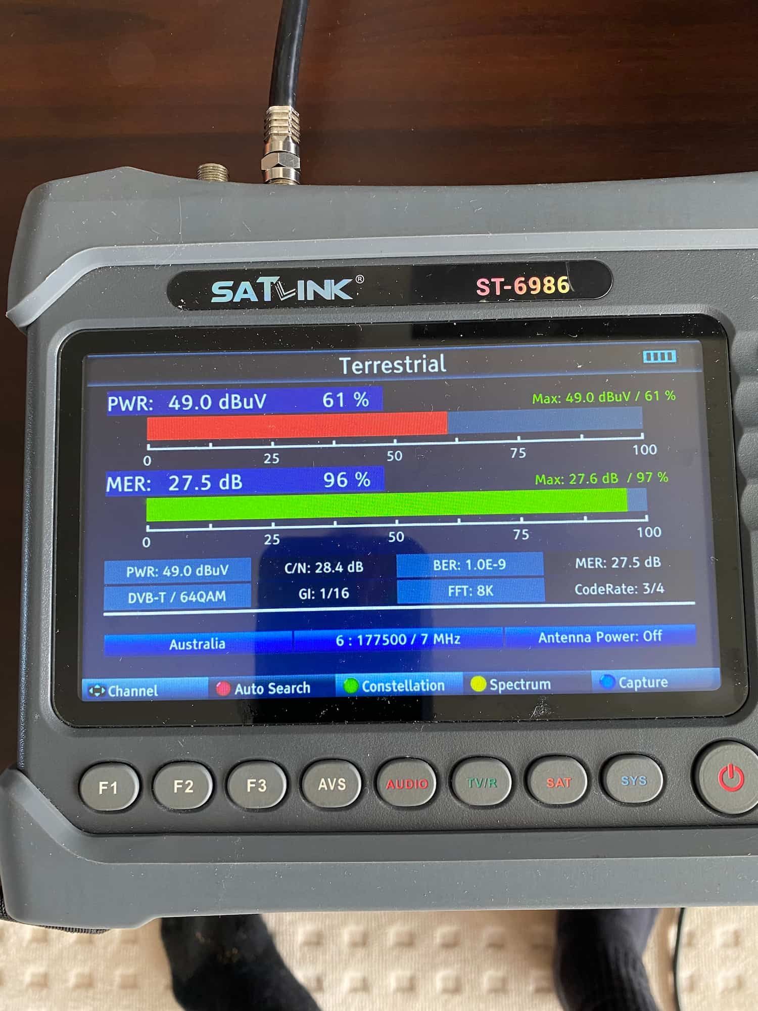 A Satellite Receiver is Sitting on a Table — Hendo's TV Antennas & Installations in White Rock, QLD