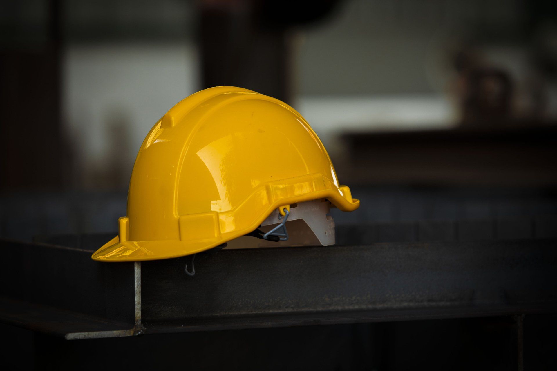 Yellow Color Safety Helmet — Saint Petersburg, FL — On Demand Crane Service