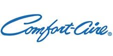Comfort-Aire logo in blue script, on a white background.