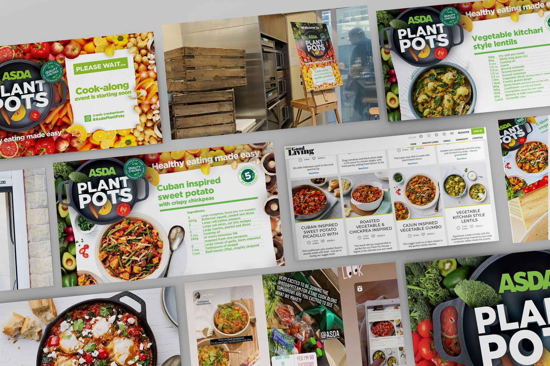 ASDA Plant Pots Finn Communications