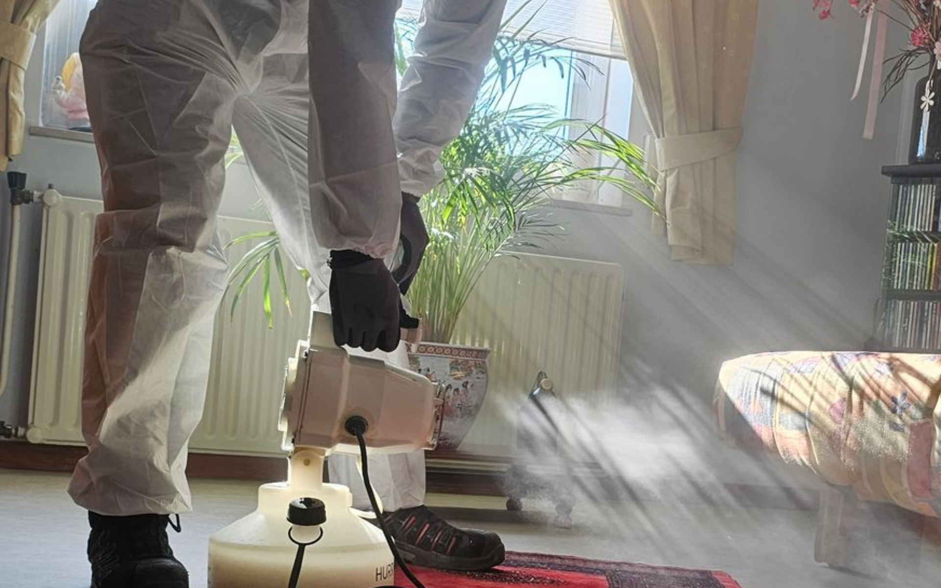 bedwantsbestrijding met elektrostatische fogging