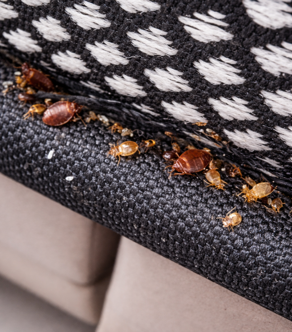 Bedwantsen in de matras bestrijden