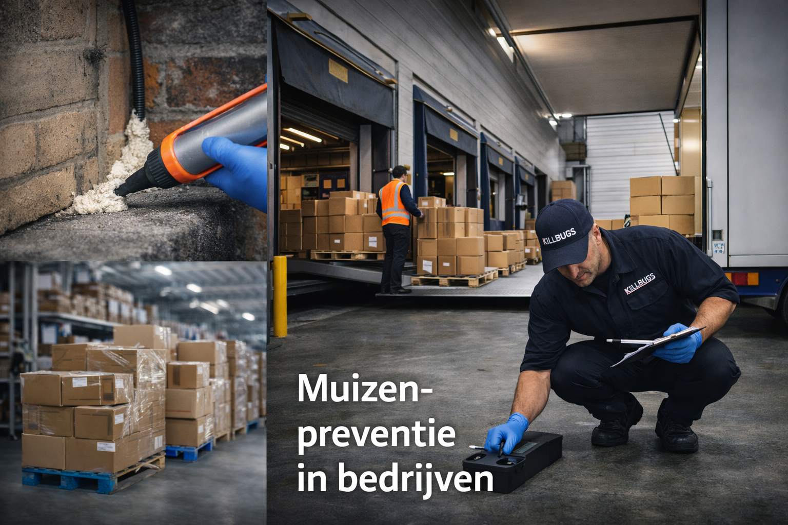 muizenpreventie voor bedrijven in Limburg door Killbugs
