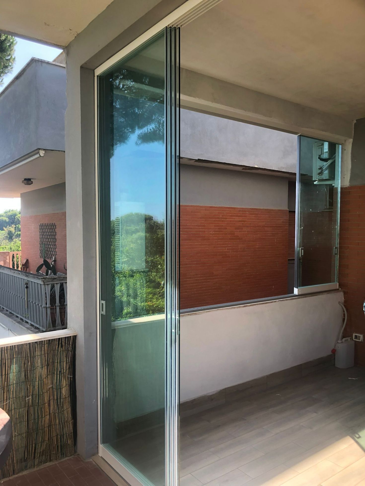 porta finestra in alluminio